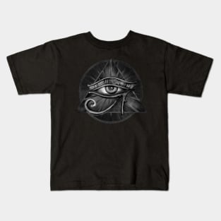 Egyptian Eye of Horus - Wadjet Kids T-Shirt